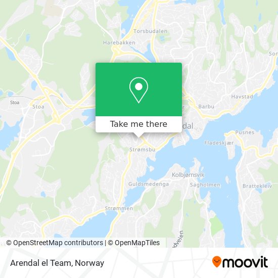 Arendal el Team map