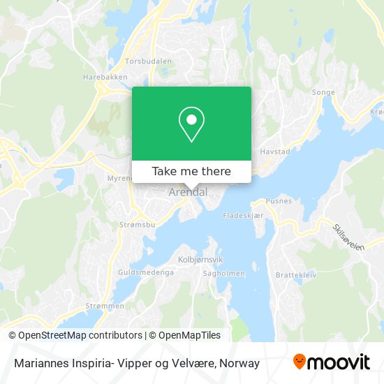 Mariannes Inspiria- Vipper og Velvære map