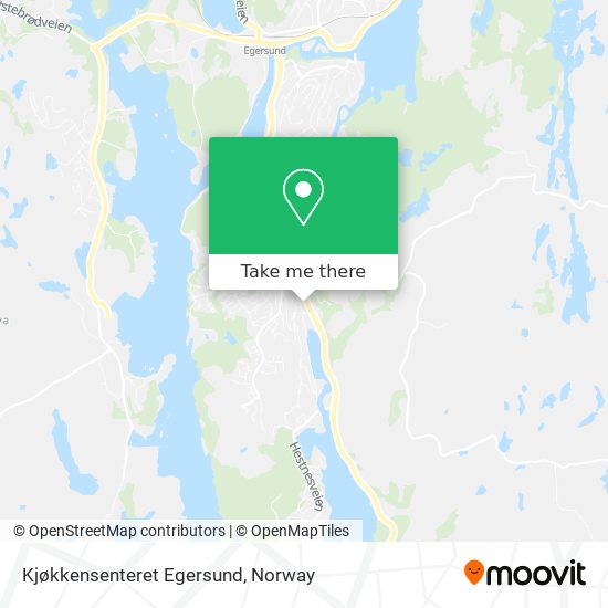 Kjøkkensenteret Egersund map