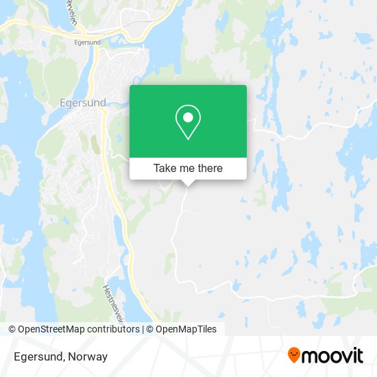 Egersund map