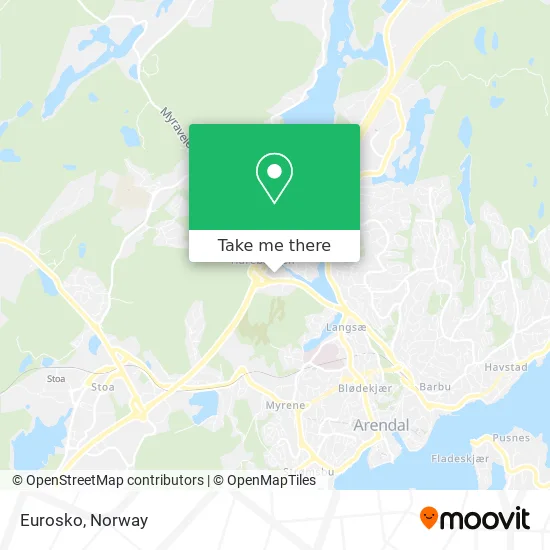 Eurosko map