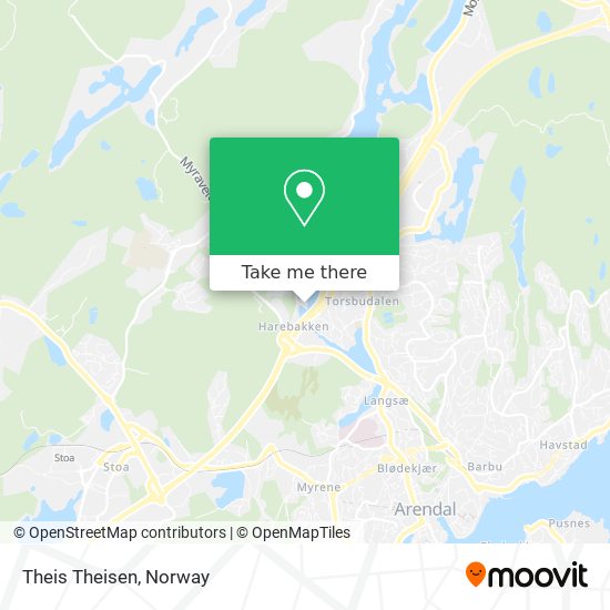 Theis Theisen map