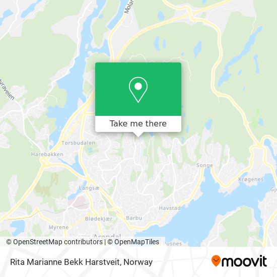 Rita Marianne Bekk Harstveit map