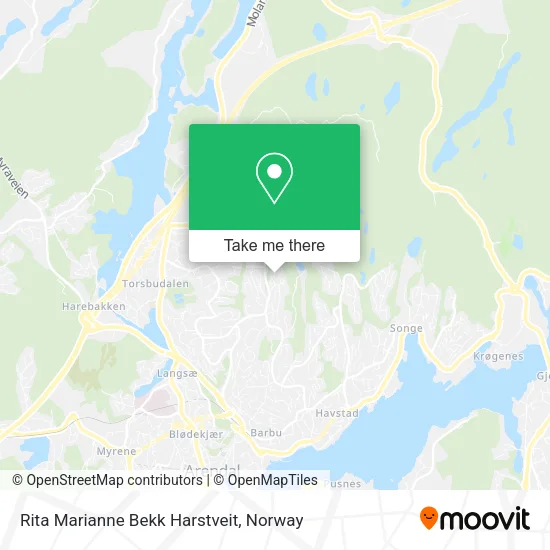 Rita Marianne Bekk Harstveit map