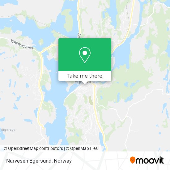 Narvesen Egersund map