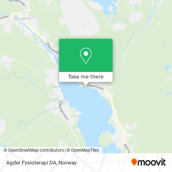 Agder Fysioterapi DA map