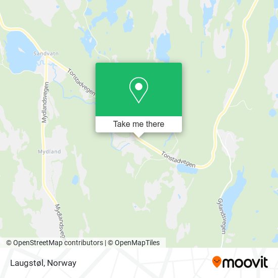 Laugstøl map