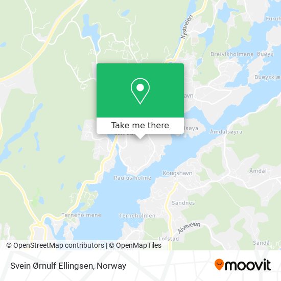 Svein Ørnulf Ellingsen map