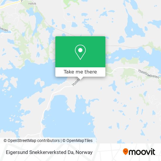 Eigersund Snekkerverksted Da map
