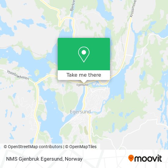 NMS Gjenbruk Egersund map