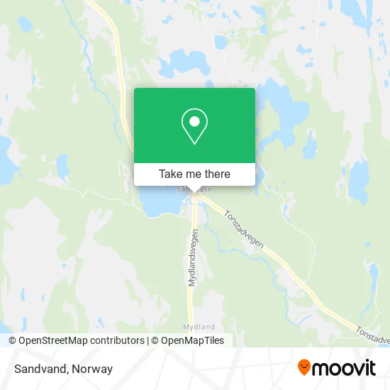 Sandvand map
