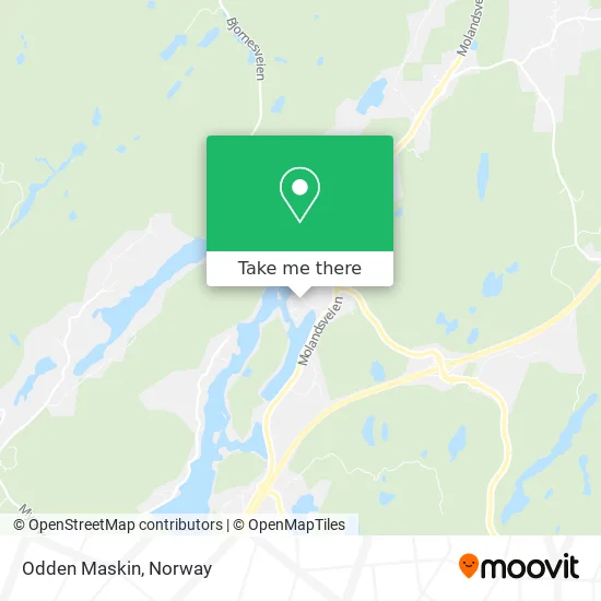 Odden Maskin map
