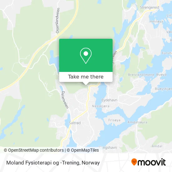 Moland Fysioterapi og -Trening map