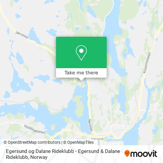 Egersund og Dalane Rideklubb - Egersund & Dalane Rideklubb map