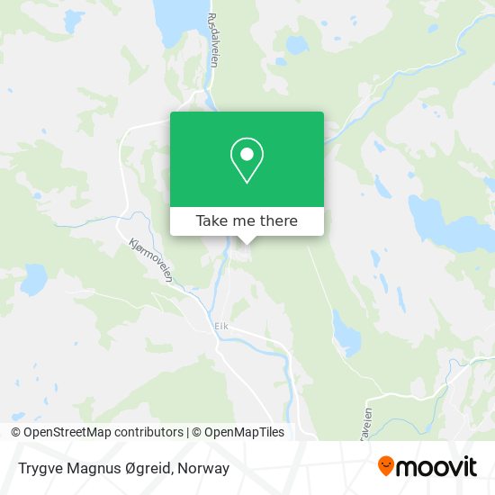 Trygve Magnus Øgreid map