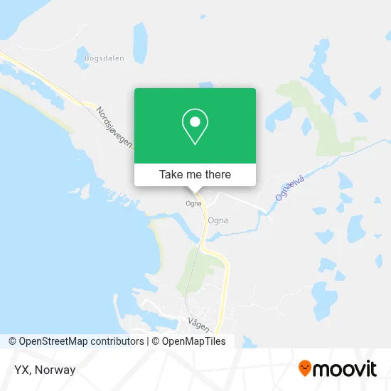 YX map