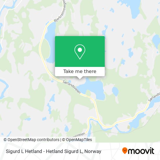 Sigurd L Hetland - Hetland Sigurd L map