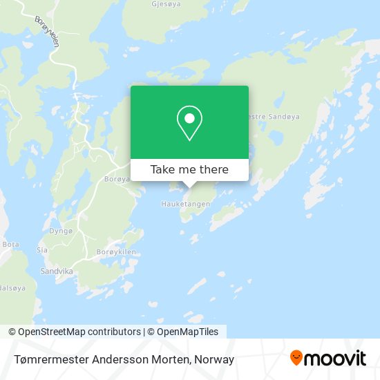 Tømrermester Andersson Morten map