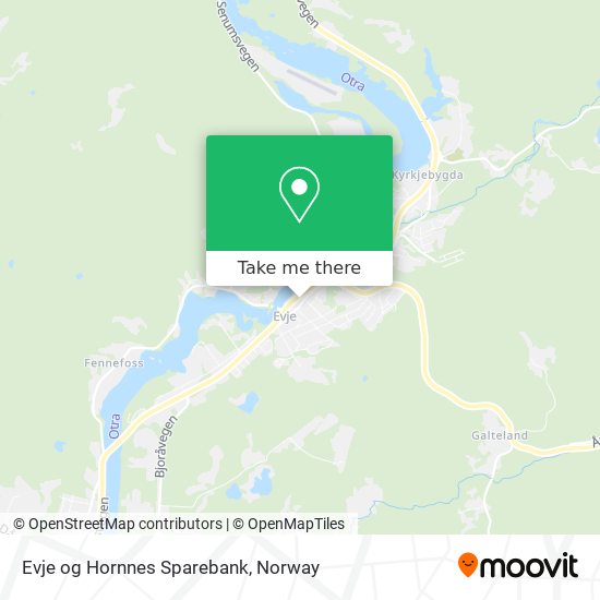 Evje og Hornnes Sparebank map