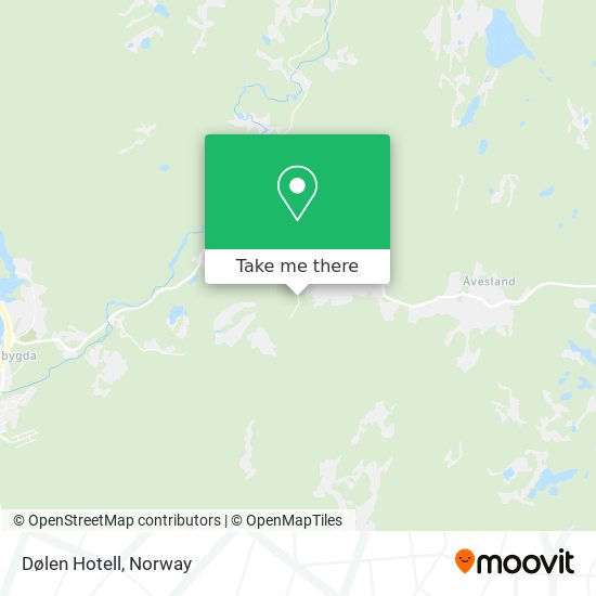 Dølen Hotell map