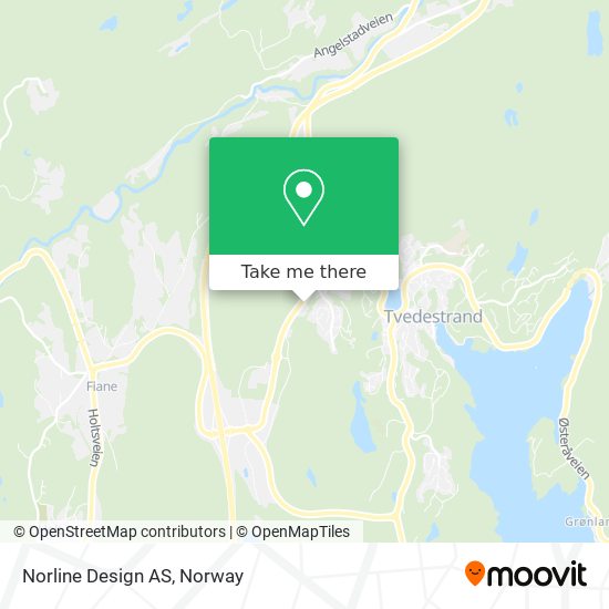 Norline Design AS map