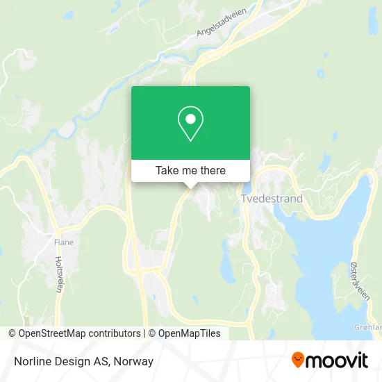 Norline Design AS map