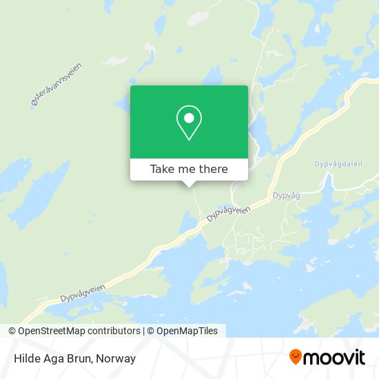 Hilde Aga Brun map