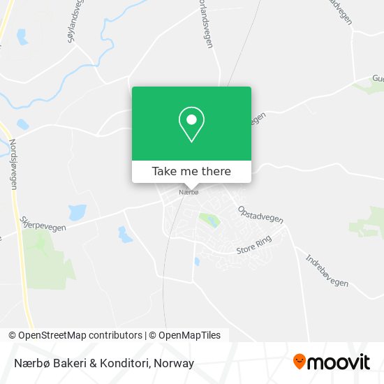 Nærbø Bakeri & Konditori map