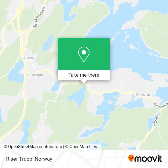 Risør Trapp map
