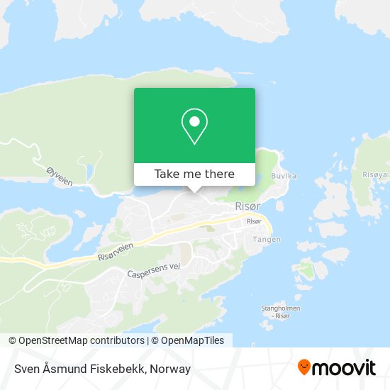 Sven Åsmund Fiskebekk map