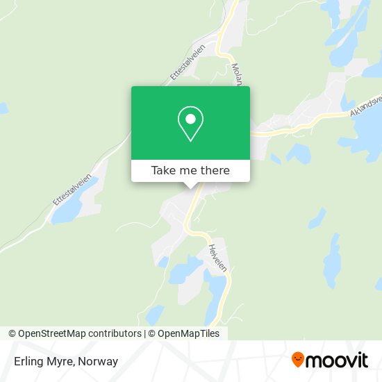 Erling Myre map