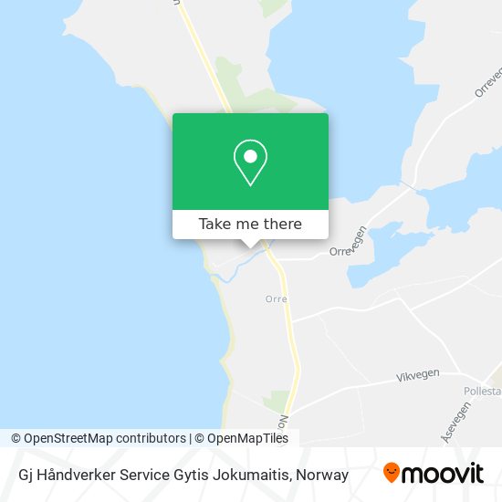 Gj Håndverker Service Gytis Jokumaitis map