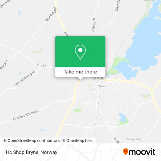 Hc Shop Bryne map