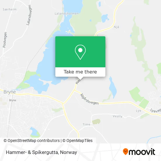 Hammer- & Spikergutta map