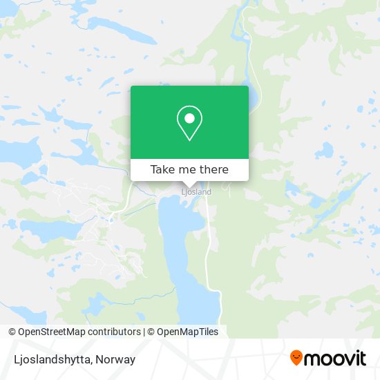 Ljoslandshytta map