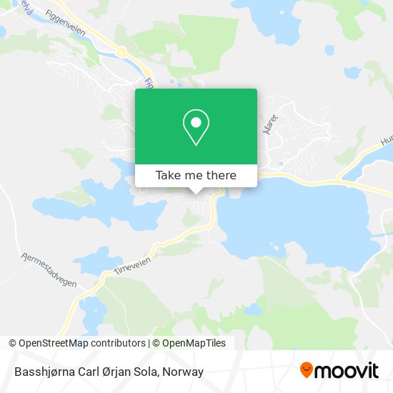 Basshjørna Carl Ørjan Sola map
