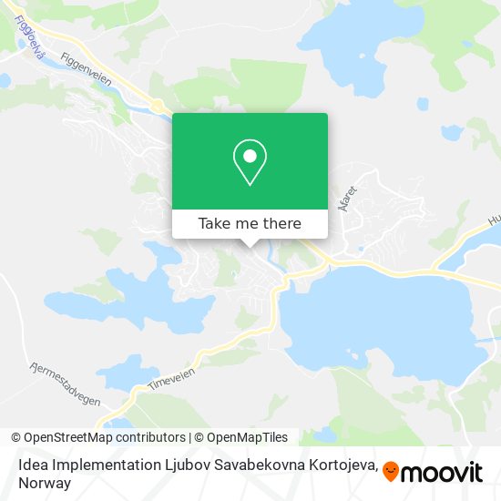 Idea Implementation Ljubov Savabekovna Kortojeva map