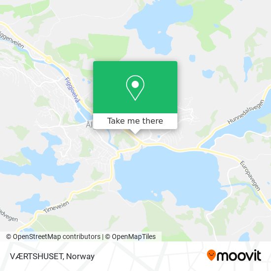 VÆRTSHUSET map