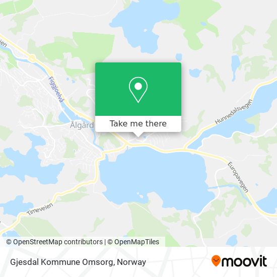 Gjesdal Kommune Omsorg map