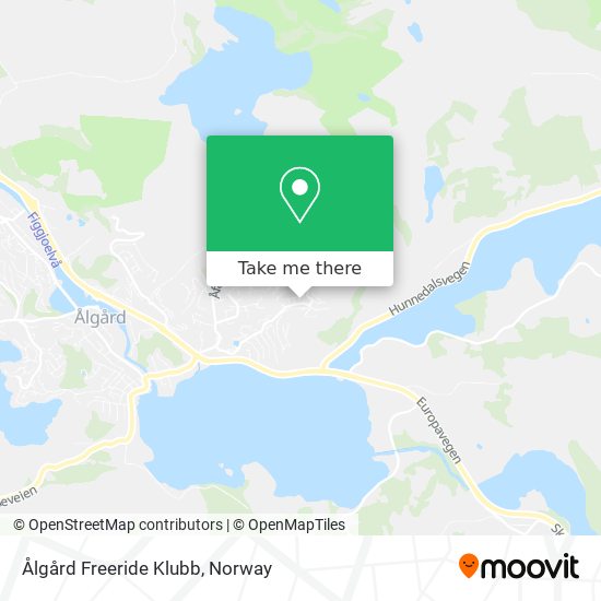 Ålgård Freeride Klubb map