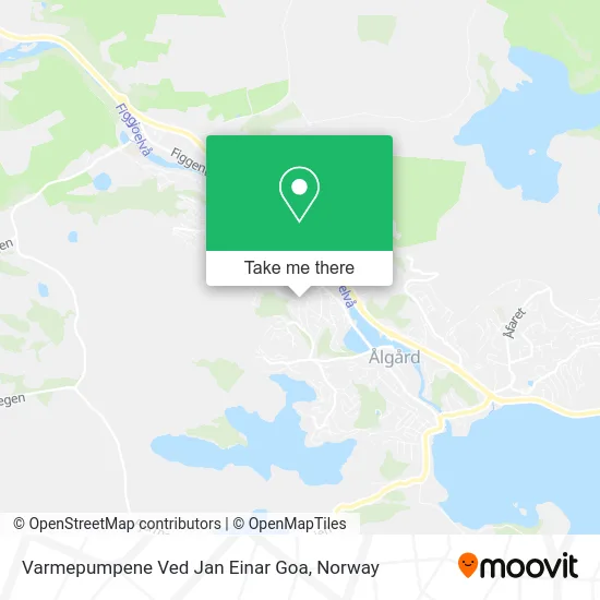 Varmepumpene Ved Jan Einar Goa map
