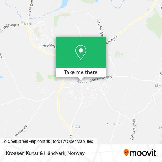 Krossen Kunst & Håndverk map
