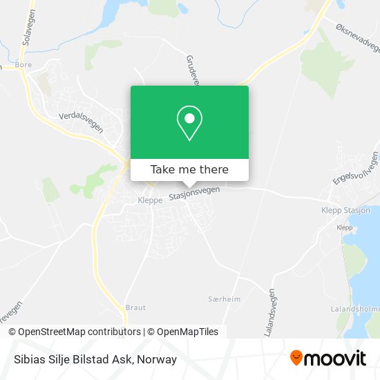 Sibias Silje Bilstad Ask map