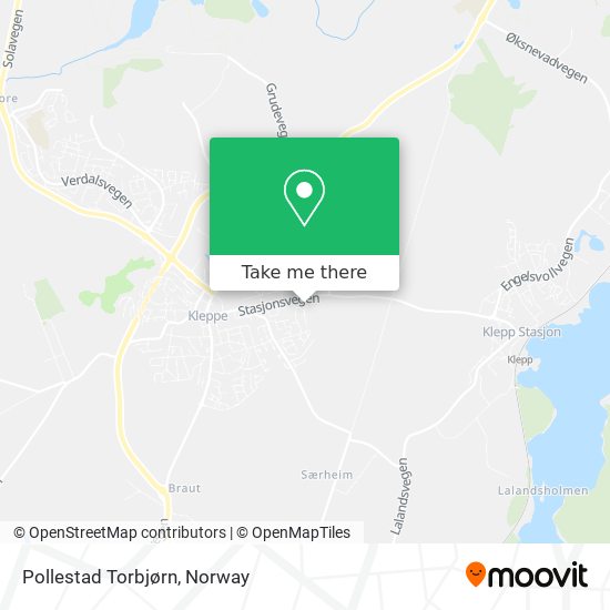 Pollestad Torbjørn map