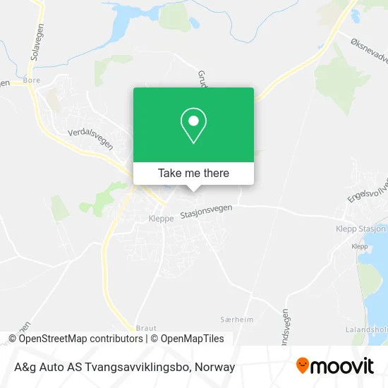 A&g Auto AS Tvangsavviklingsbo map
