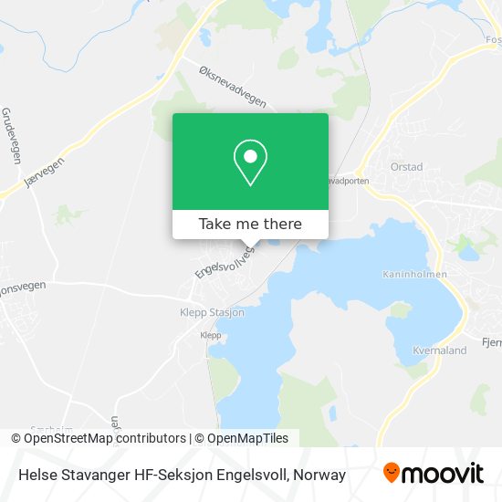 Helse Stavanger HF-Seksjon Engelsvoll map