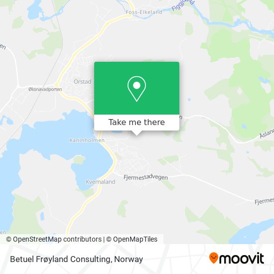 Betuel Frøyland Consulting map