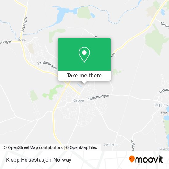 Klepp Helsestasjon map