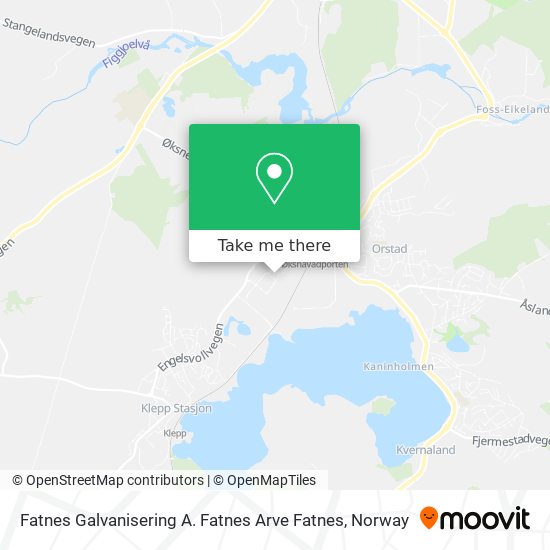Fatnes Galvanisering A. Fatnes Arve Fatnes map