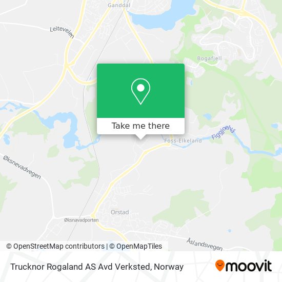 Trucknor Rogaland AS Avd Verksted map